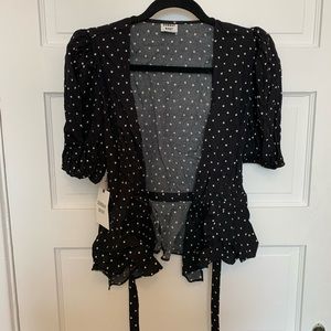 Aritzia Wrap Shirt Brand New